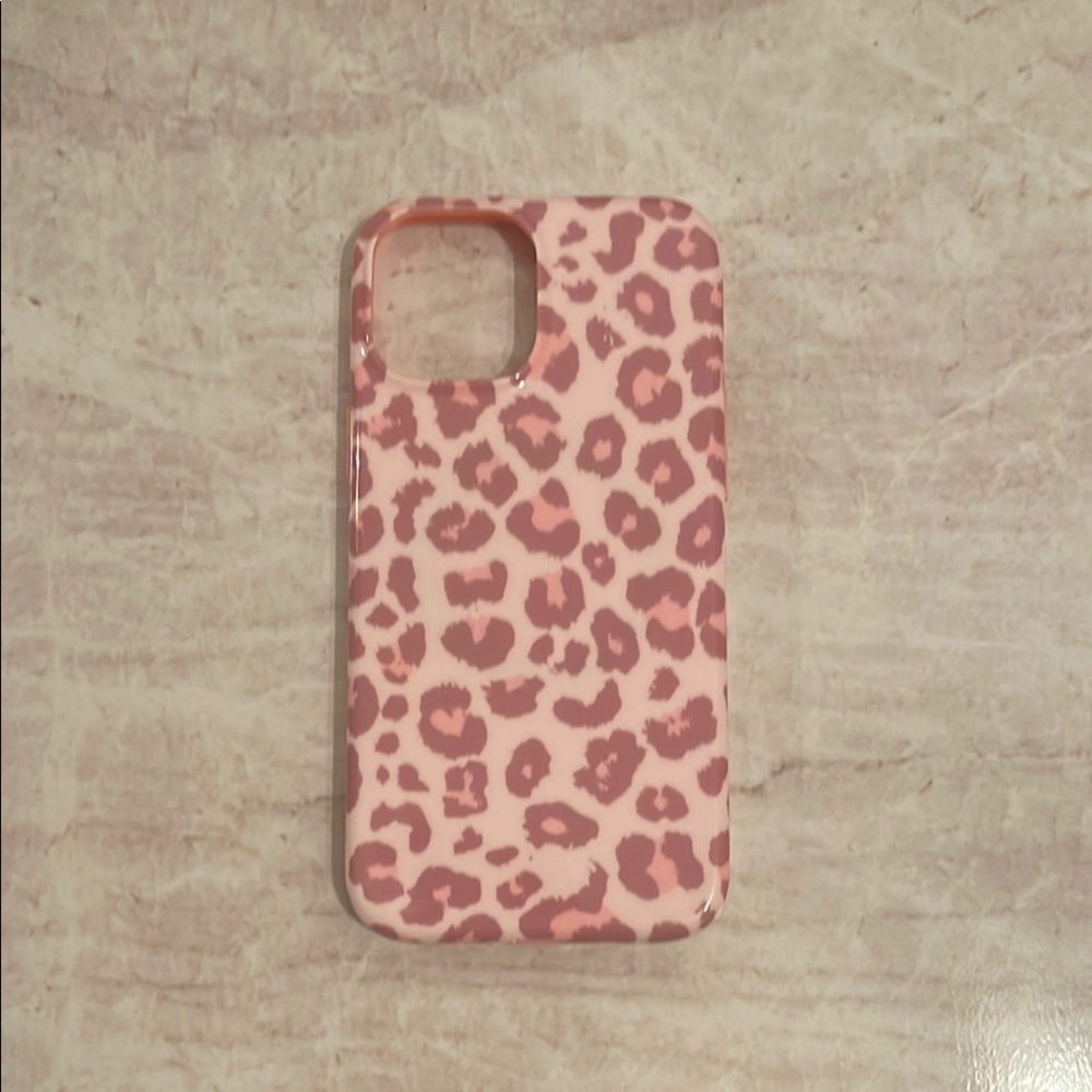 Velvet Caviar iPhone 12 Pro Max Pink Leopard Print Phone Case